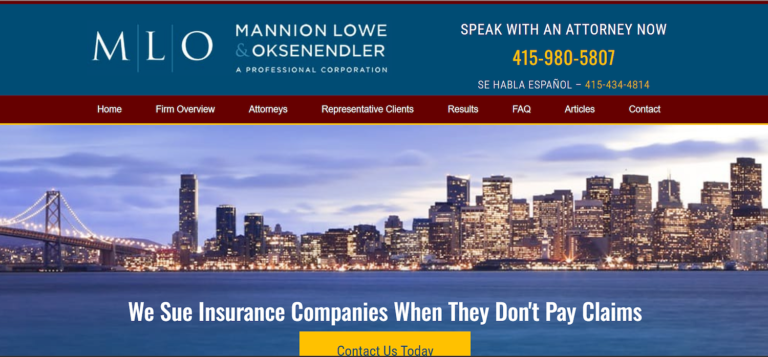 Mannion , Lowe & Oksenenlder