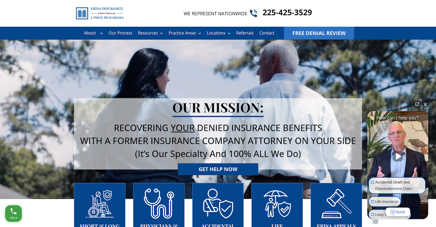 ERISA Insurance Claim Attorneys