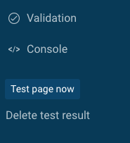 Delete performance test result