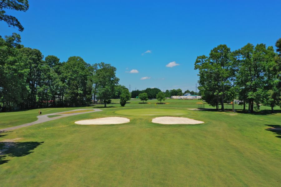 Golf Holes At Jamestown Park Jamestown Park Golf Course