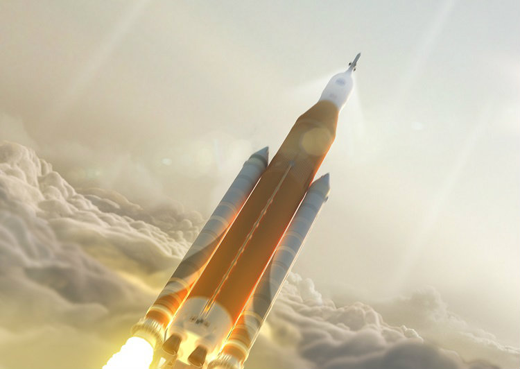 SLS Launch Art