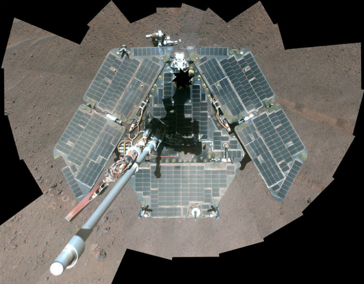 Opportunity Rover on Mars