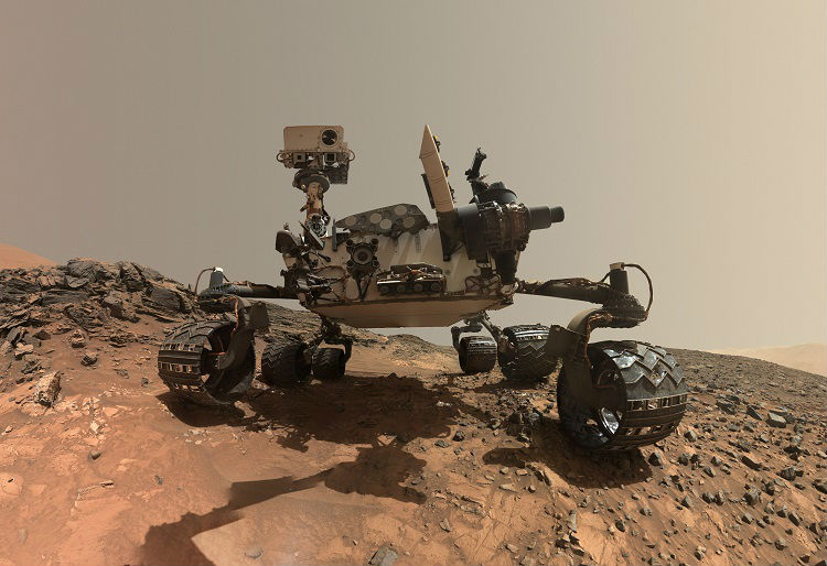 Curiosity on Mars