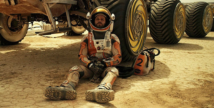 Matt Damon in The Martian