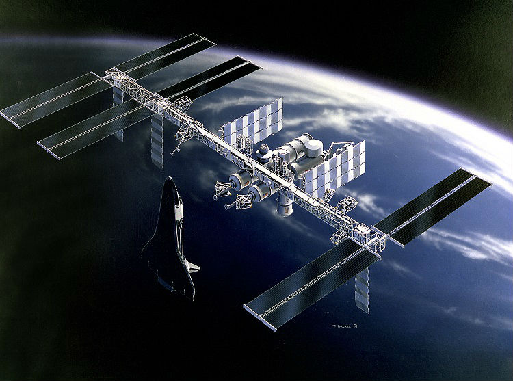 Space Station Freedom Concept Art