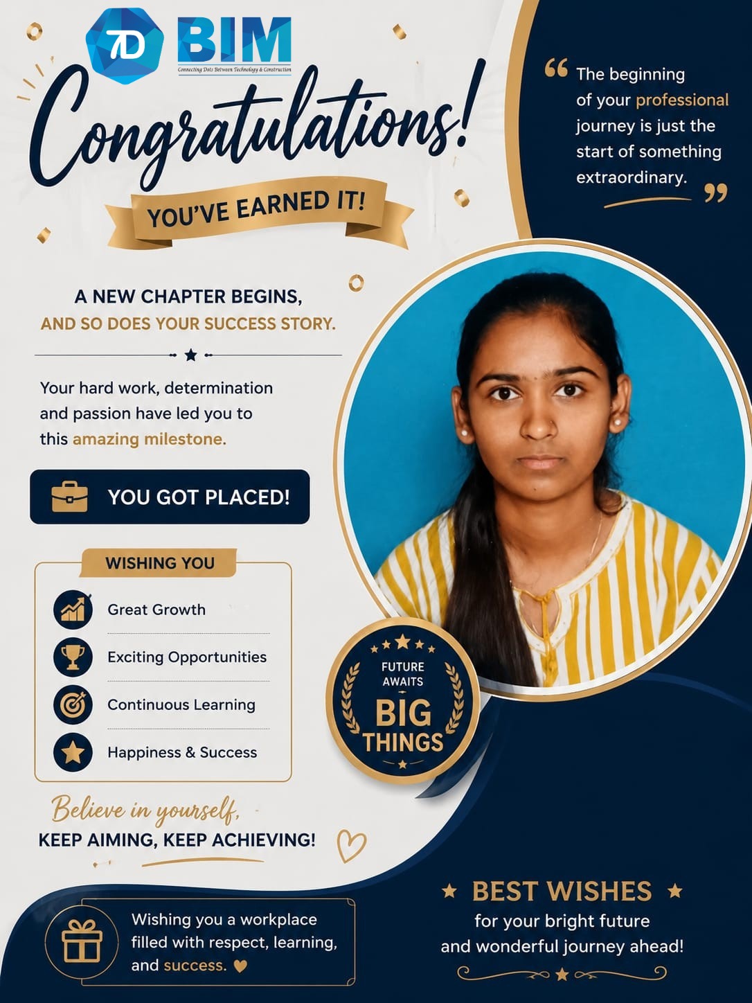 BIM Graduate 2026 placement