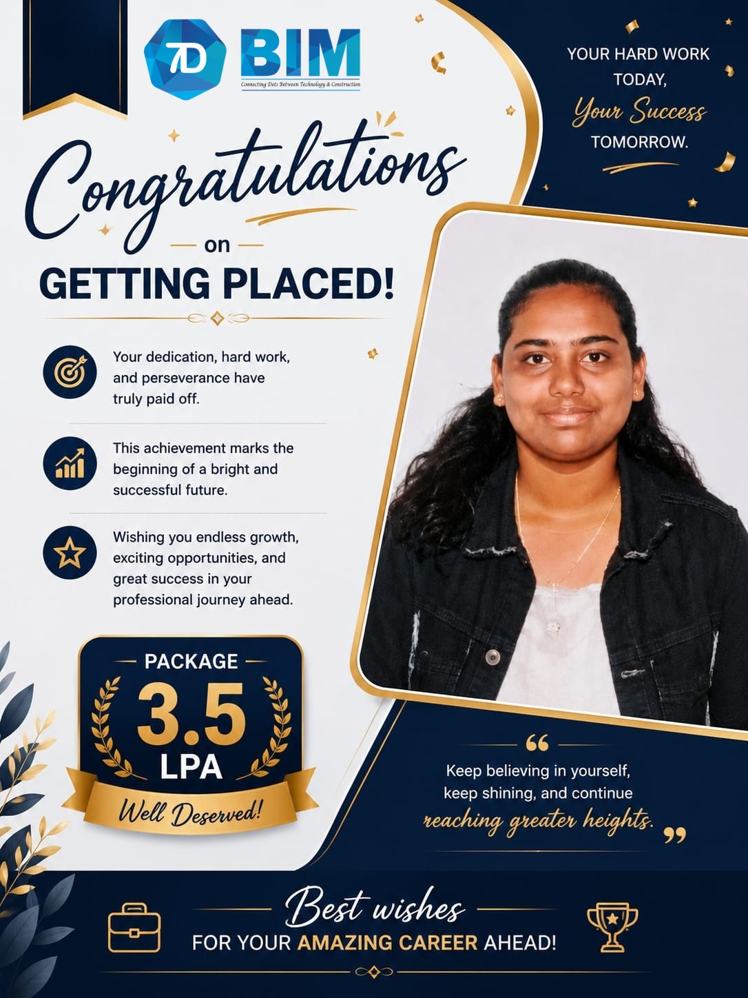 BIM Graduate 2026 placement