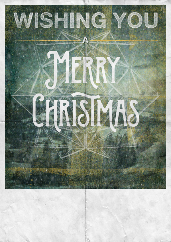 Christmas Poster Tutorial