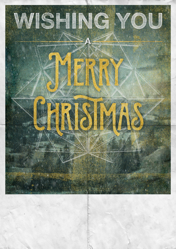 Christmas Poster Tutorial