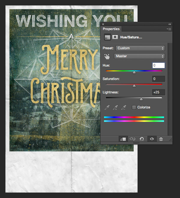 Christmas Poster Tutorial