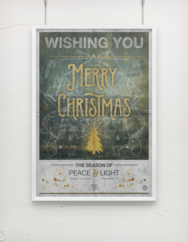 Christmas Poster Tutorial