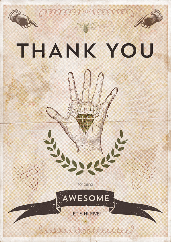 Thank You Poster