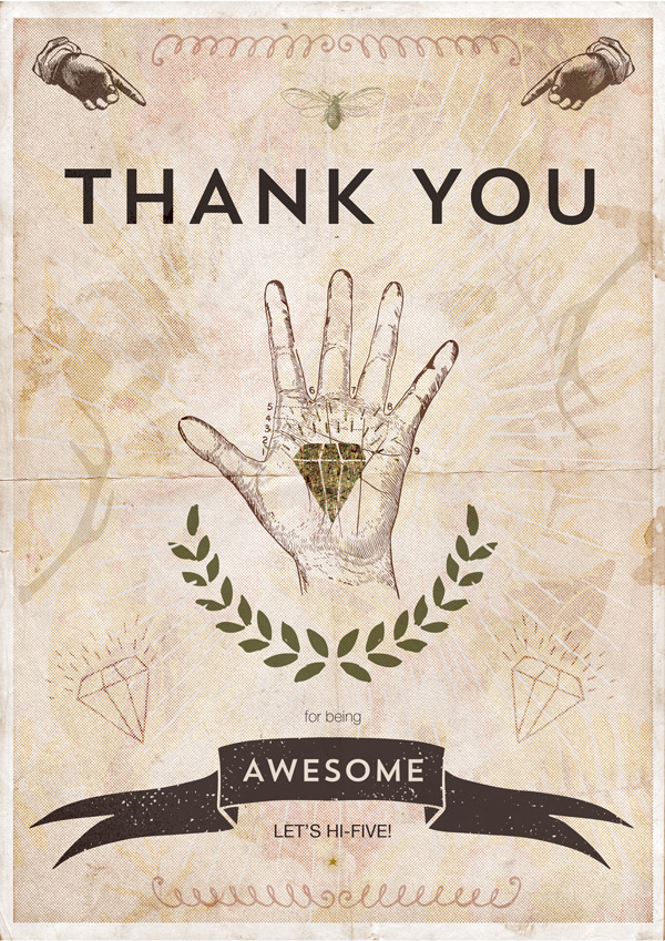 Thank You Poster