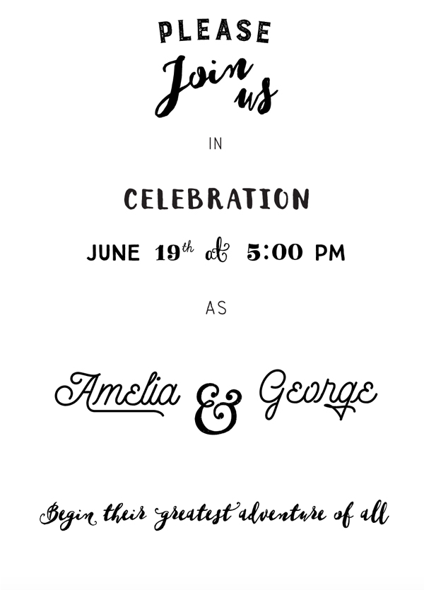 Wedding Invitation