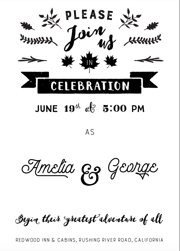 Wedding Invitation