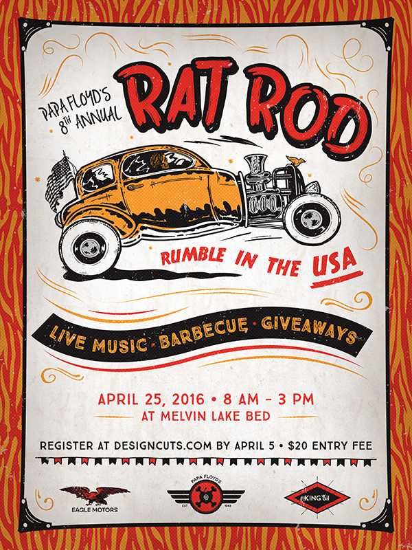 Rat Rod Poster