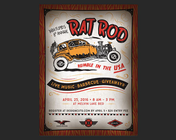 Rat Rod Poster