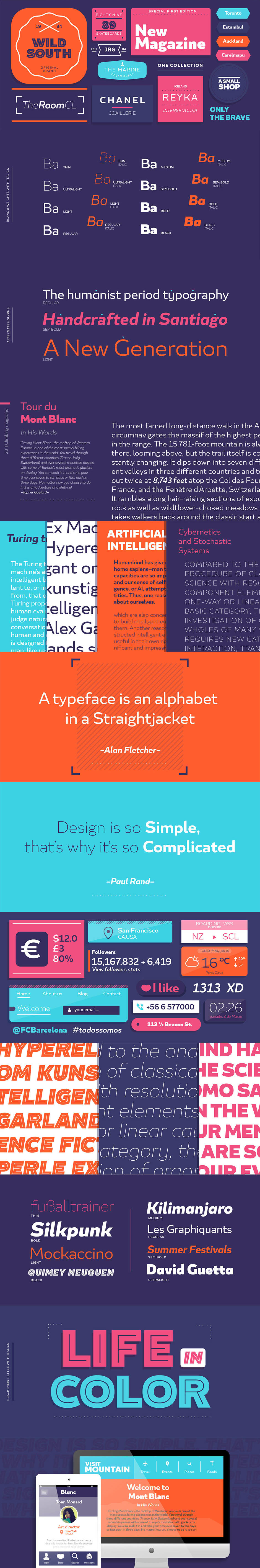 Blanc Font - Design Cuts