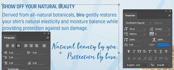 Biru Beauty Ad