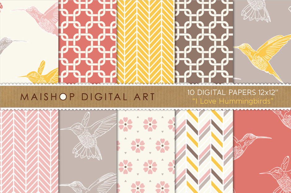 The Mammoth Textures, Patterns and Backgrounds Bundle