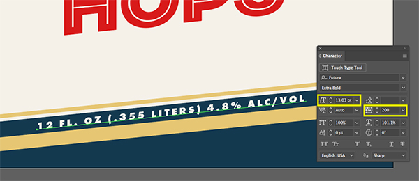 Designer Hops Beer Poster