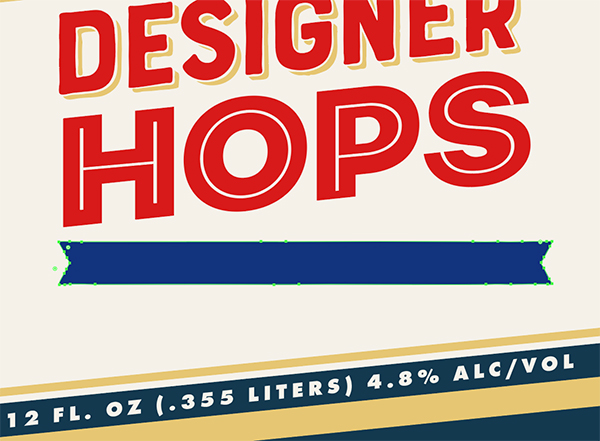 Designer Hops Beer Poster