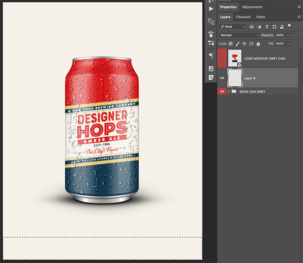 Designer Hops Beer Poster