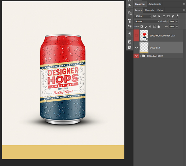 Designer Hops Beer Poster