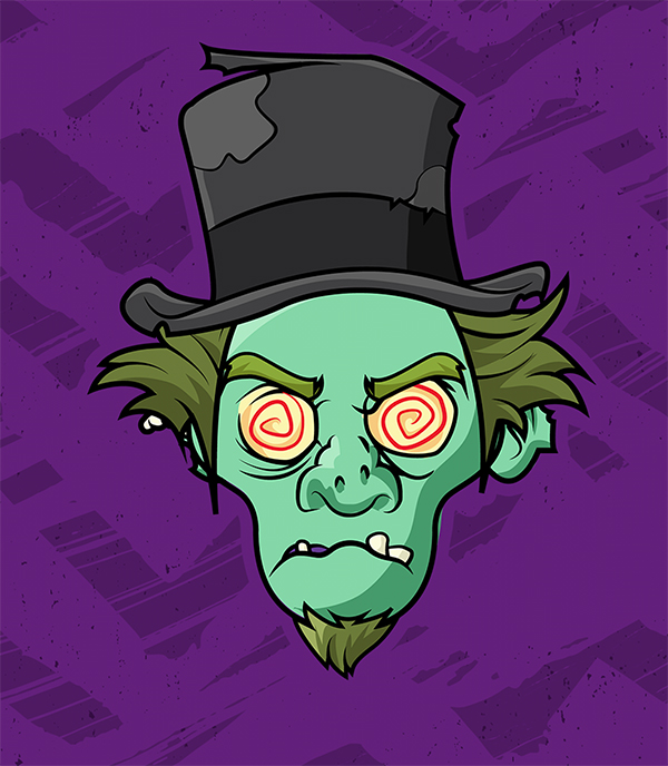 Zombie Party Invitation Design