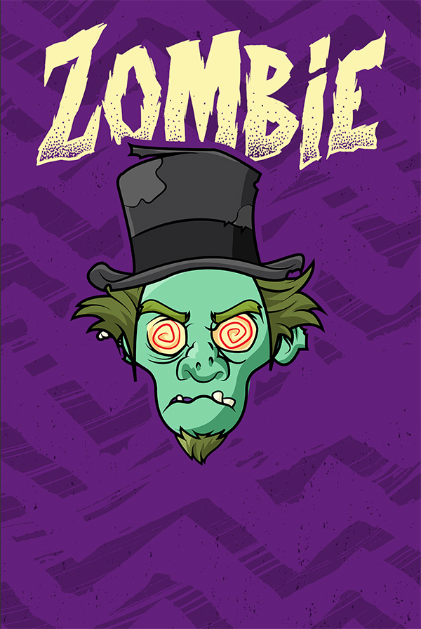 Zombie Party Invitation Design