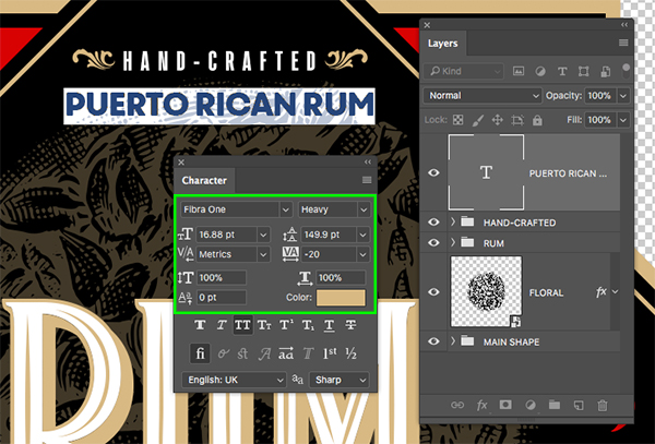 Golden Ratio Rum Design