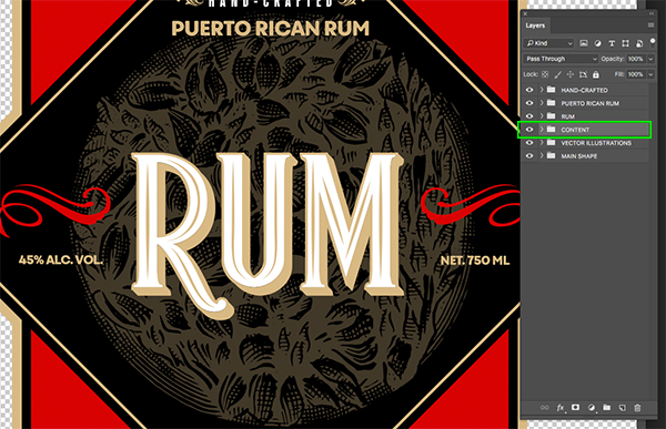 Golden Ratio Rum Design