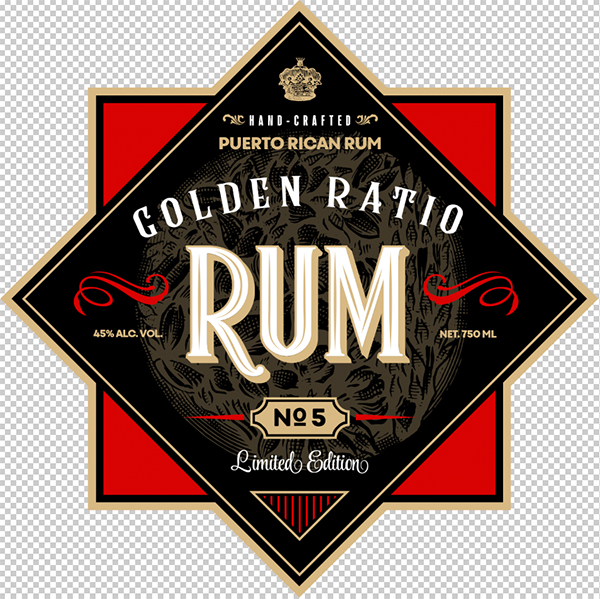 Golden Ratio Rum Design