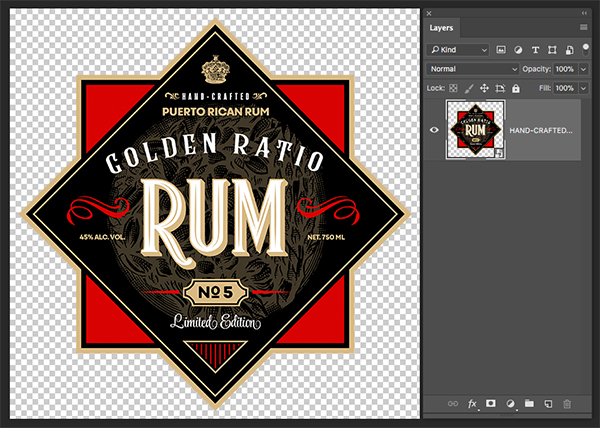 Golden Ratio Rum Design