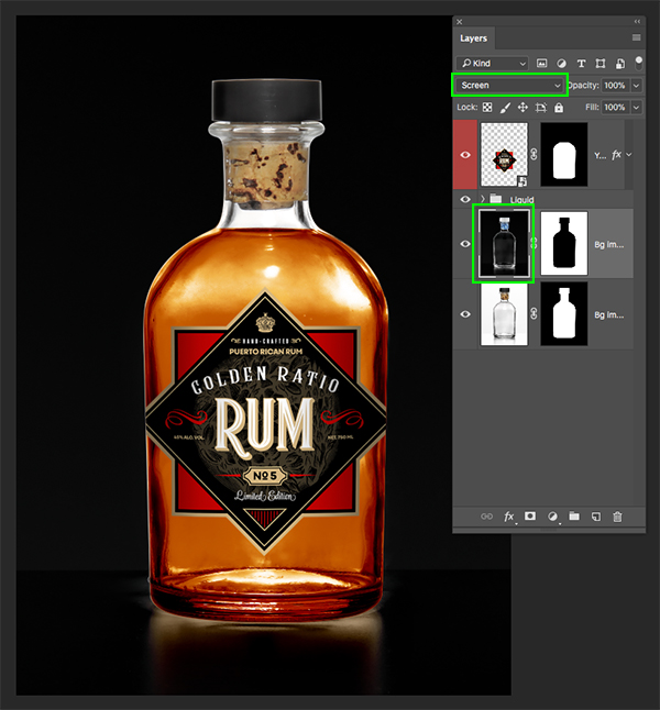 Golden Ratio Rum Design