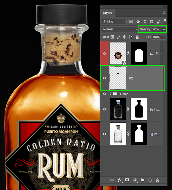 Golden Ratio Rum Design