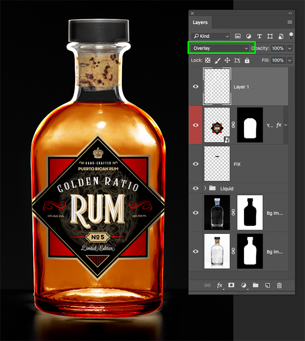 Golden Ratio Rum Design
