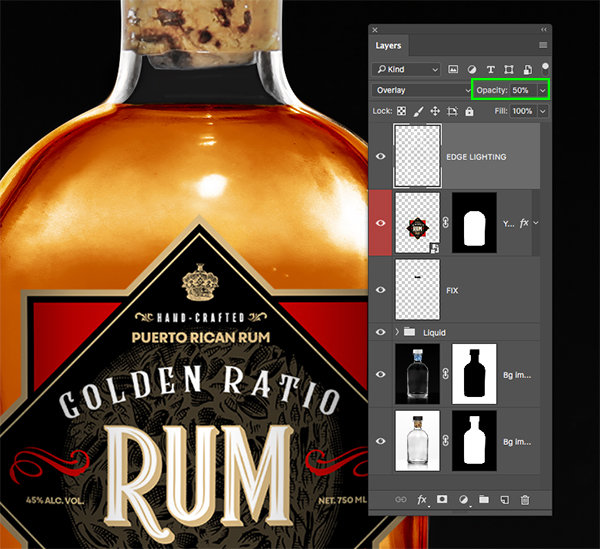 Golden Ratio Rum Design