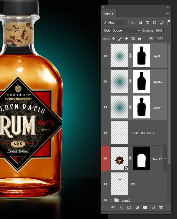 Golden Ratio Rum Design