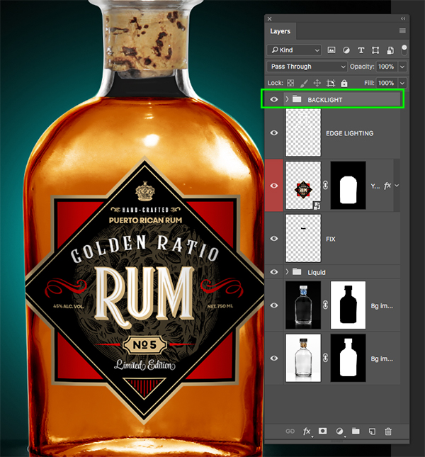 Golden Ratio Rum Design