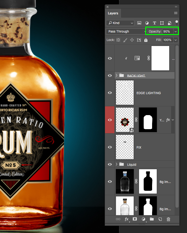 Golden Ratio Rum Design