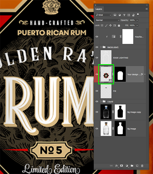 Golden Ratio Rum Design