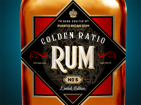 Golden Ratio Rum Design