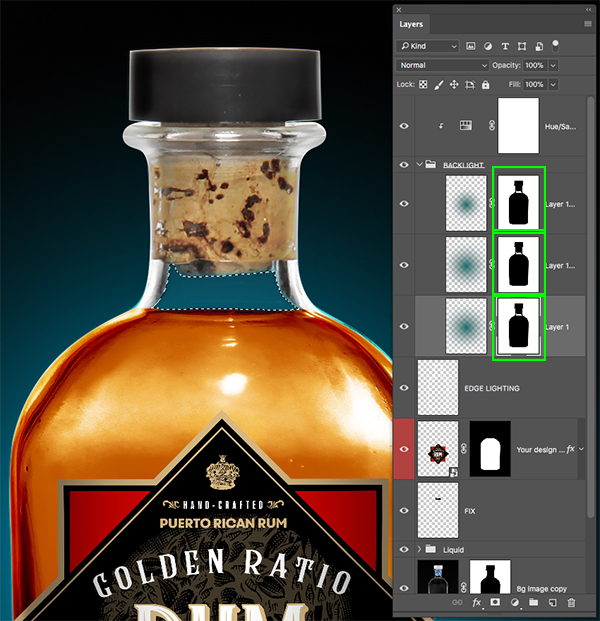 Golden Ratio Rum Design