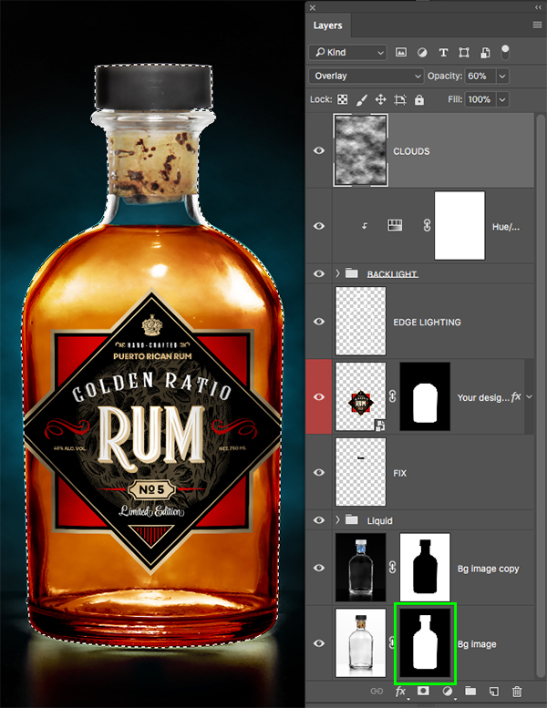 Golden Ratio Rum Design