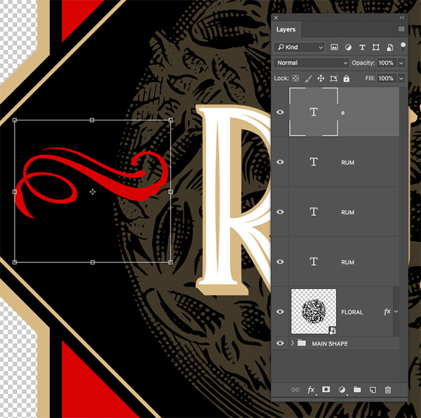 Golden Ratio Rum Design