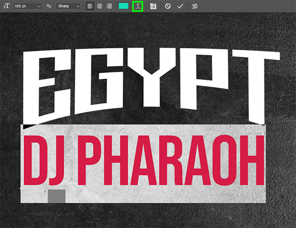 Egyptian Gig Poster Design