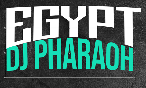 Egyptian Gig Poster Design