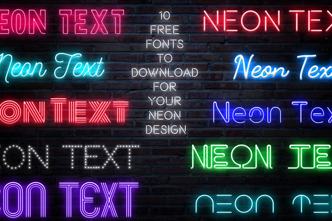 Neon Text Layer Styles & Extras