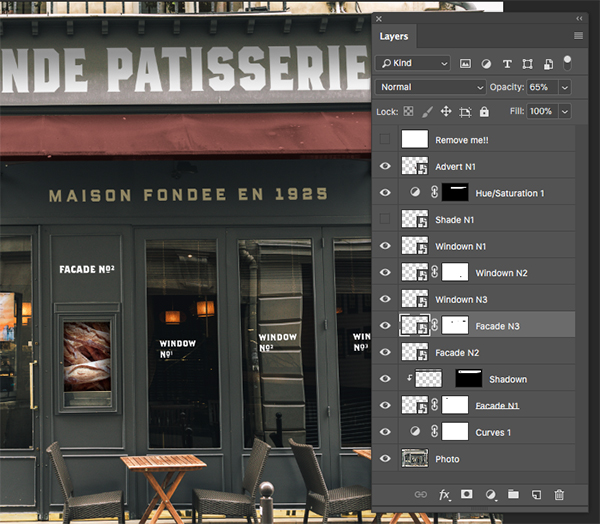 La Grande Patisserie Storefront Design